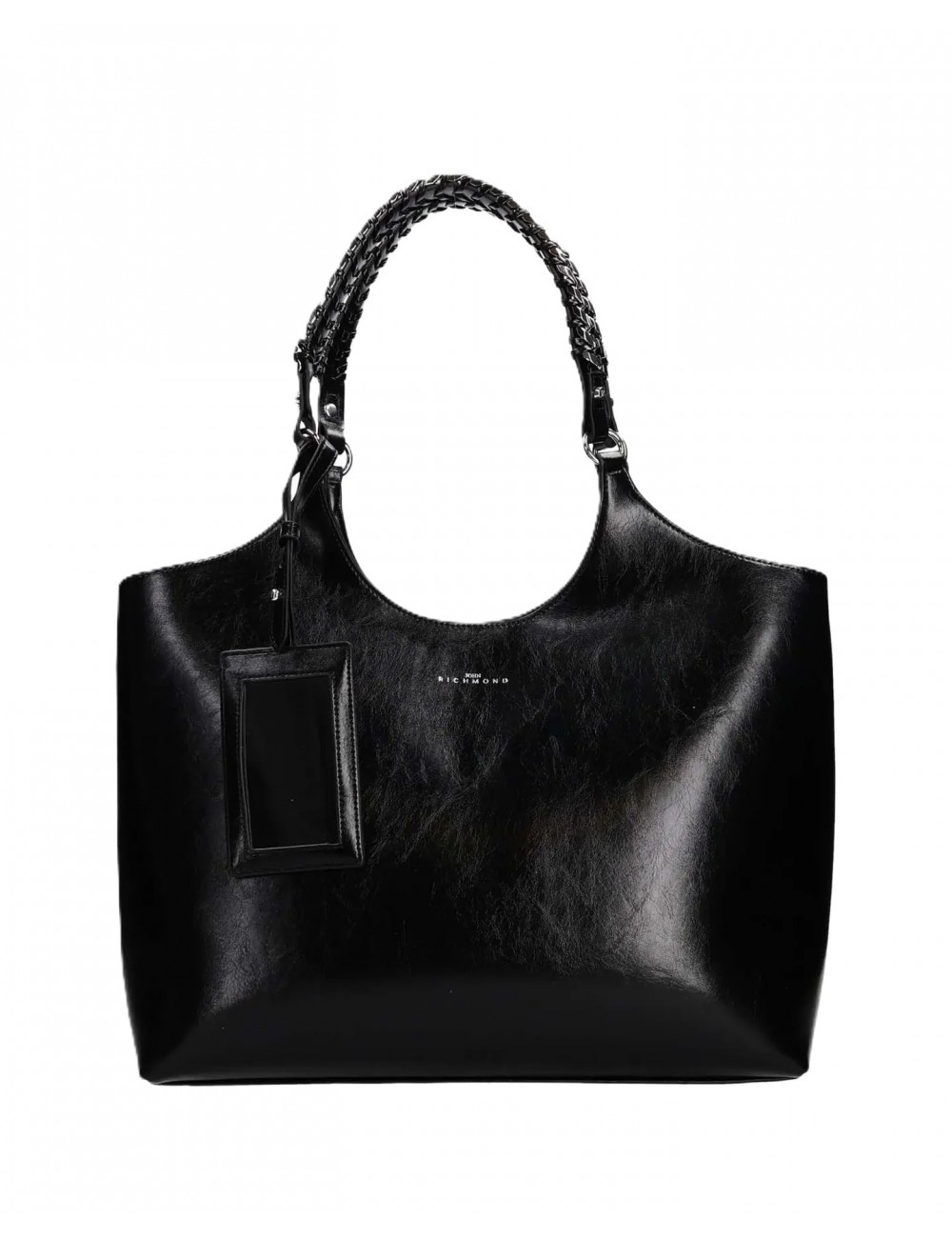 borsa john richmond DONNA BLACK - RWP26348BO vista frontale