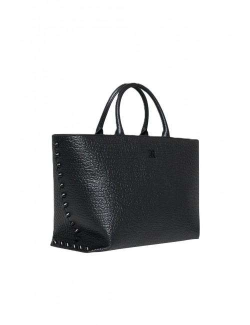 borsa john richmond DONNA BLACK - RWP26245BO vista laterale