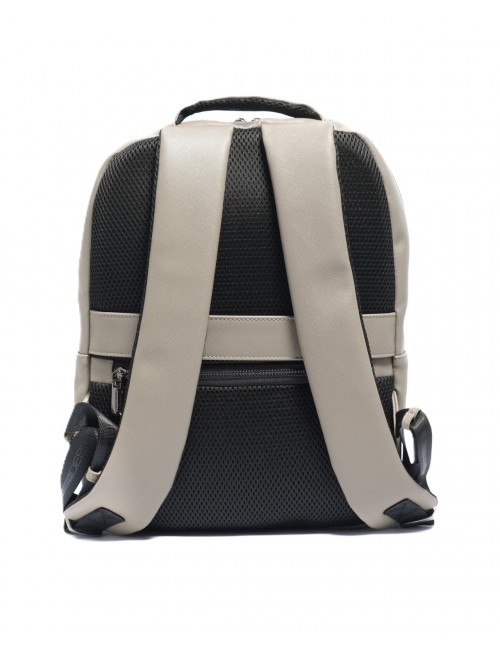 zaino momodesign UOMO BEIGE SCURO TAUPE - MO-62SF vista posteriore