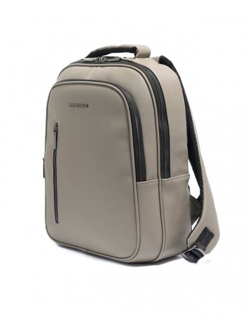 zaino momodesign UOMO BEIGE SCURO TAUPE - MO-62SF vista laterale