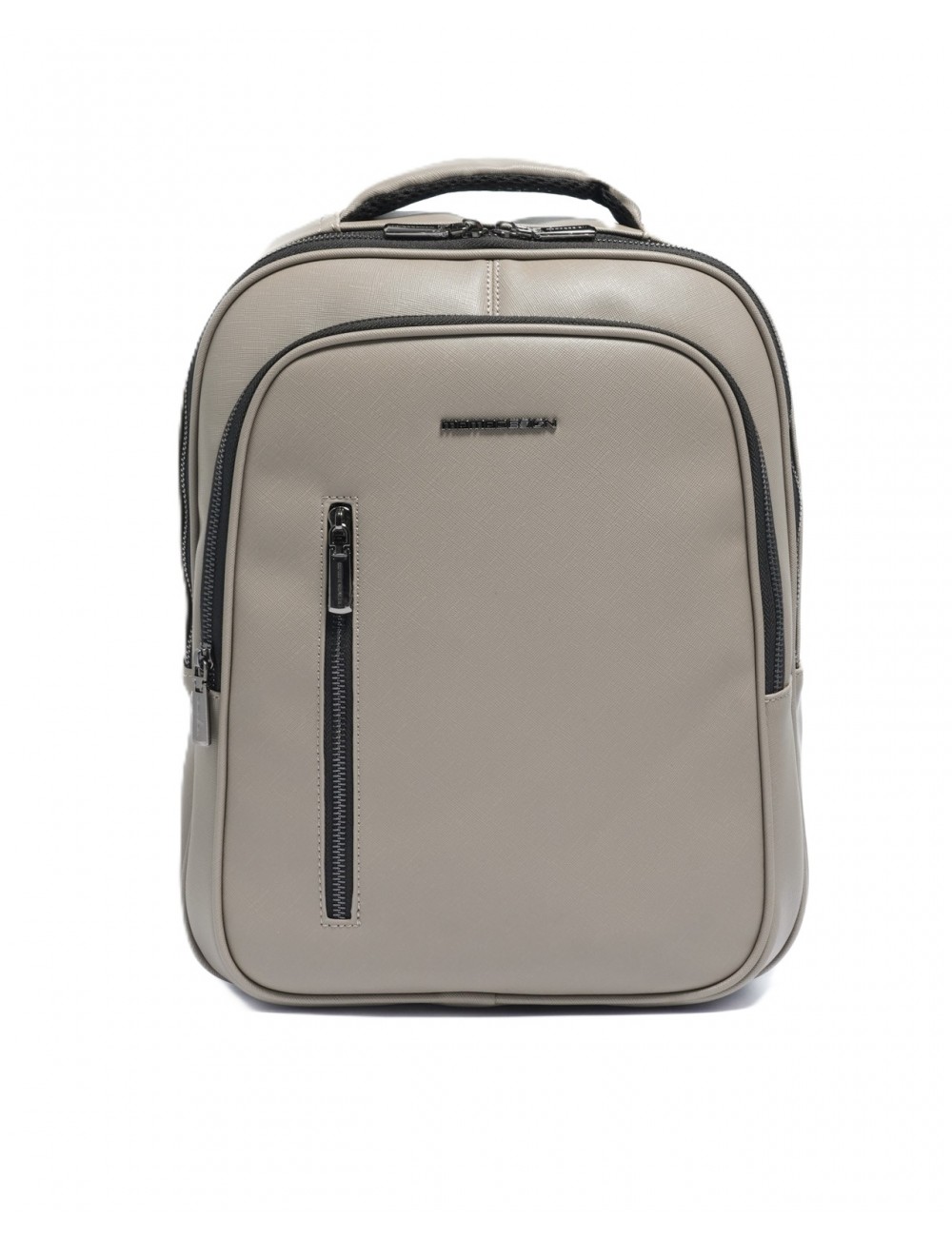 zaino momodesign UOMO BEIGE SCURO TAUPE - MO-62SF vista frontale