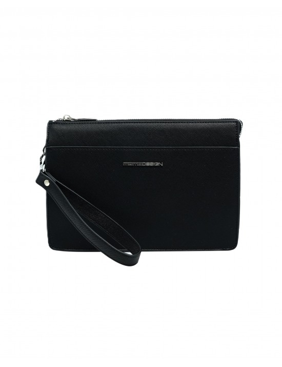 pochette momodesign UOMO BLACK - MO-12SF vista frontale