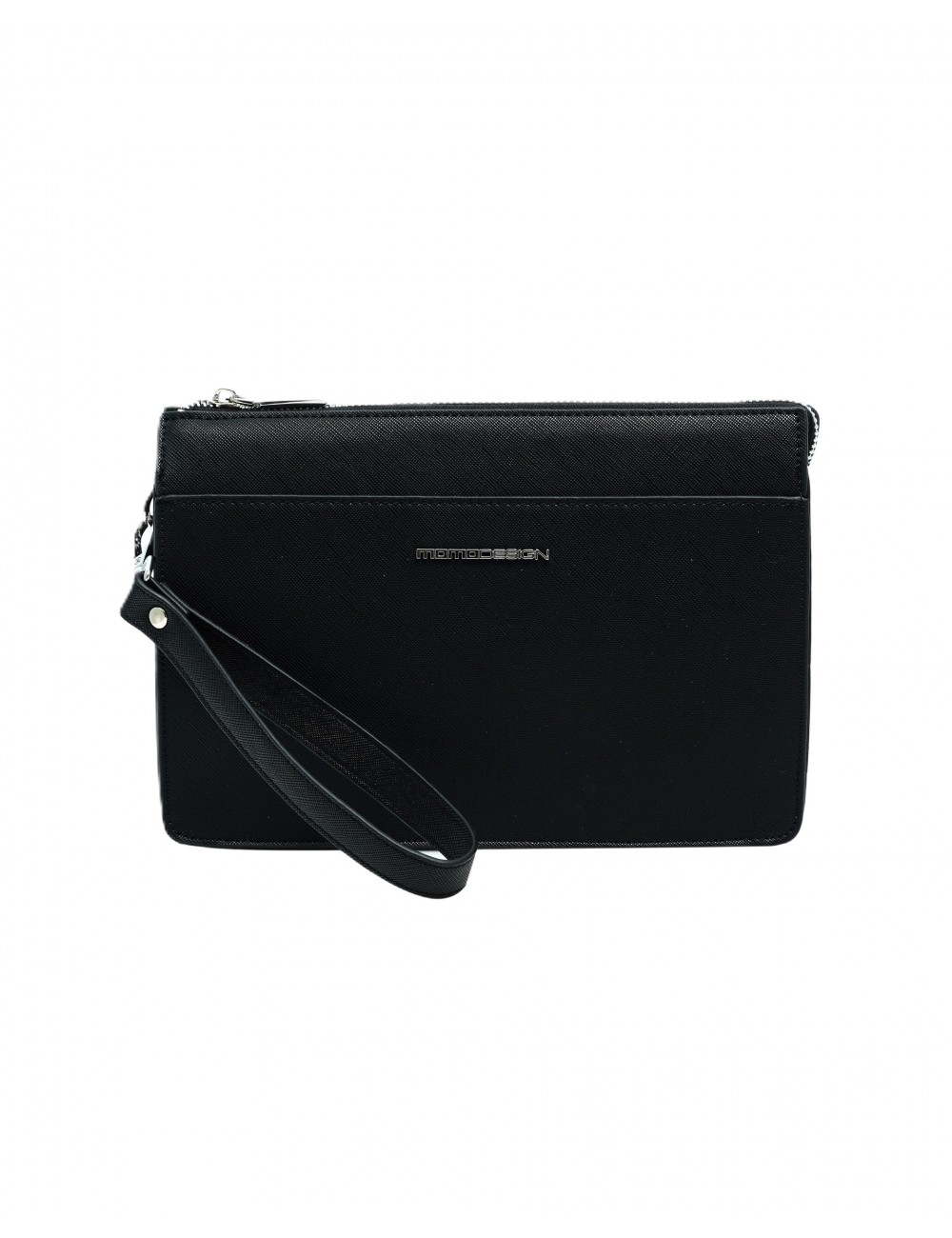 pochette momodesign UOMO BLACK - MO-12SF vista frontale