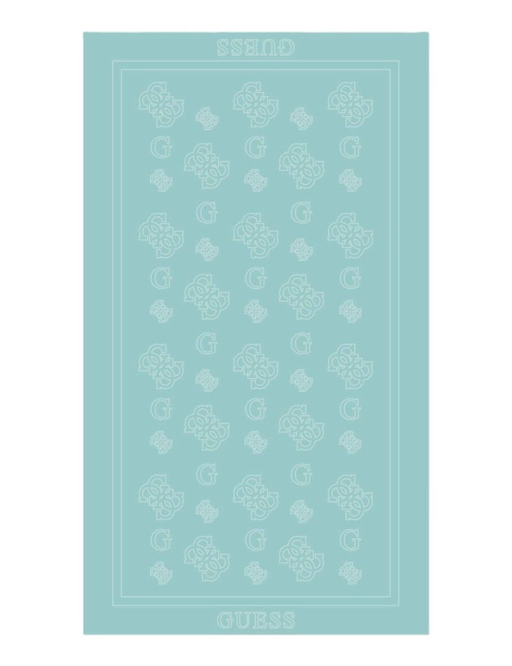 telo mare guess UNISEX VERDE ACQUA A71M - E6GZ01KG490 vista dettagli