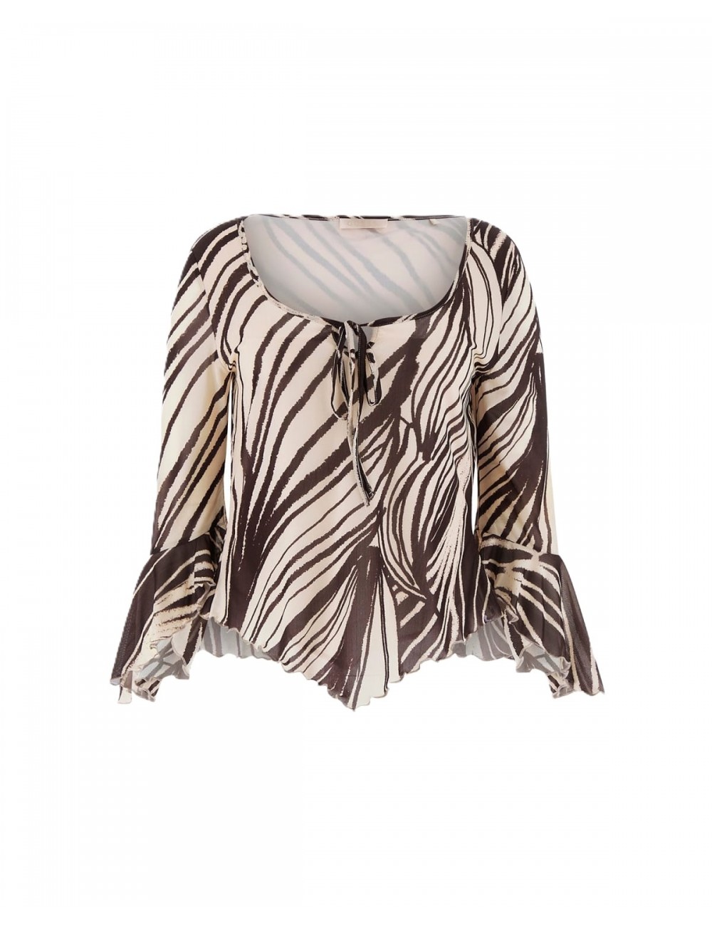 top guess DONNA PANNA E MARRONE PMIC - W6GP16K2944 vista frontale