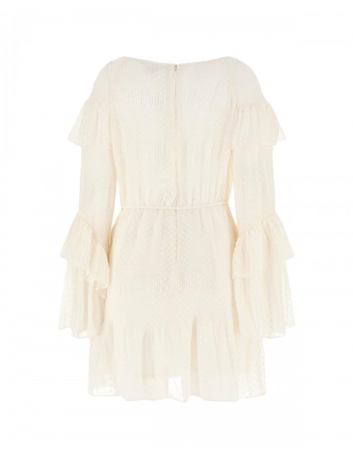 abito guess DONNA BIANCO G1O6 - W6GK72W1992 vista posteriore