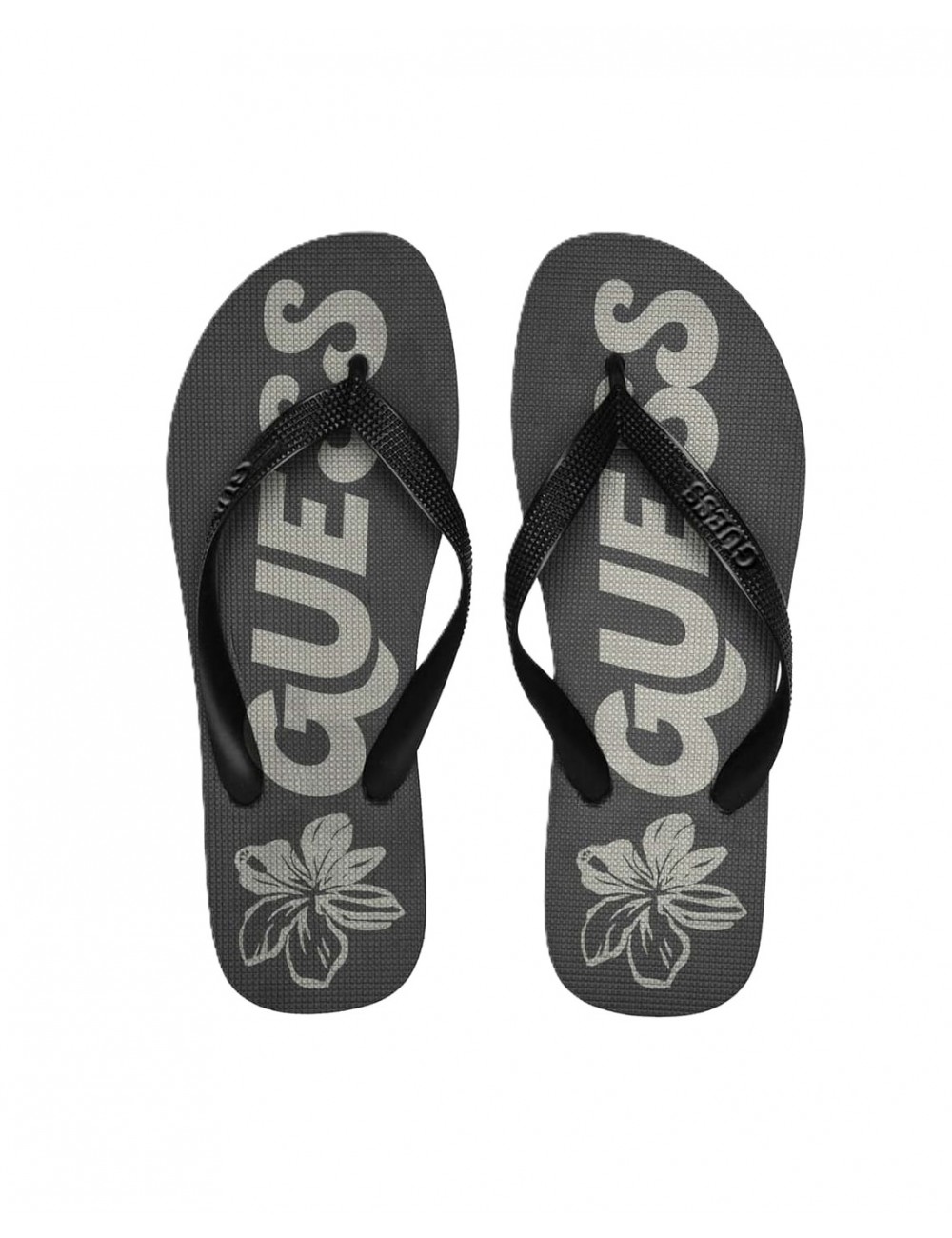infradito guess UOMO NERI JBLK - F6GZ13BB00H vista frontale