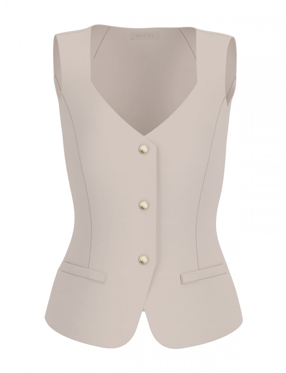 gilet guess DONNA PANNA G1FV - W6GH49W1895 vista frontale