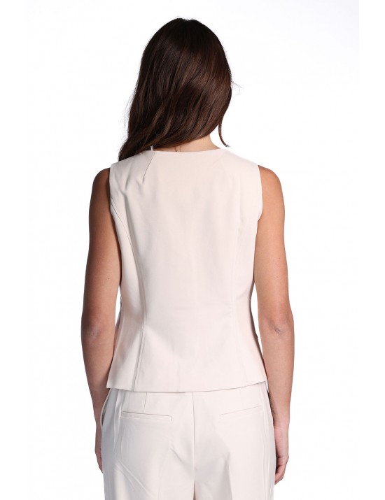 gilet guess DONNA PANNA G1FV - W6GH49W1895 vista frontale indossato