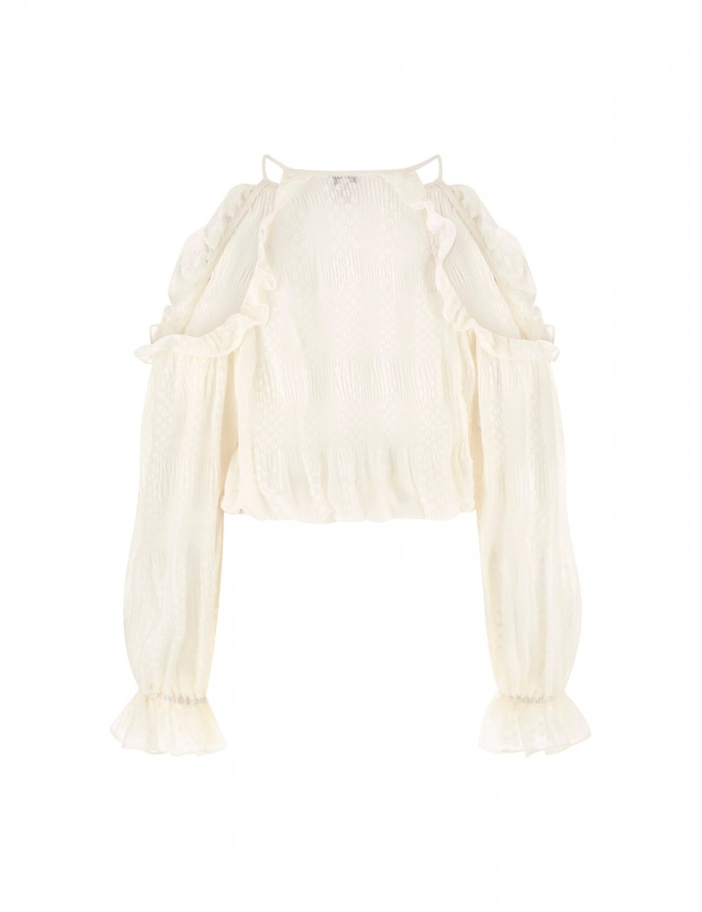 blusa guess DONNA BIANCA G1O6 - W6GH61W2041 vista posteriore