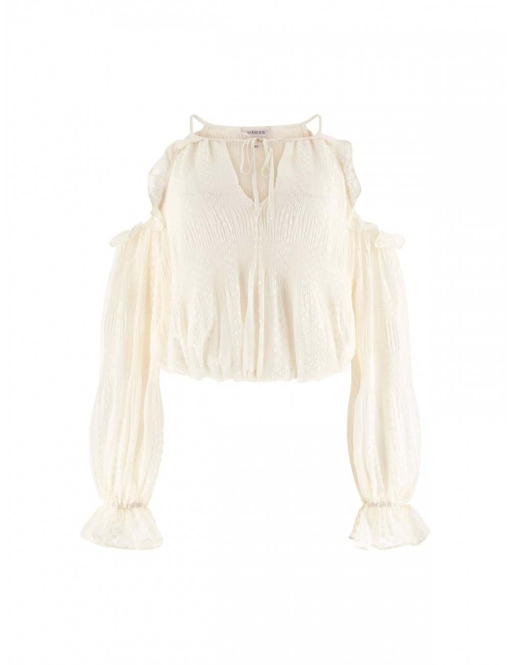 blusa guess DONNA BIANCA G1O6 - W6GH61W2041 vista frontale