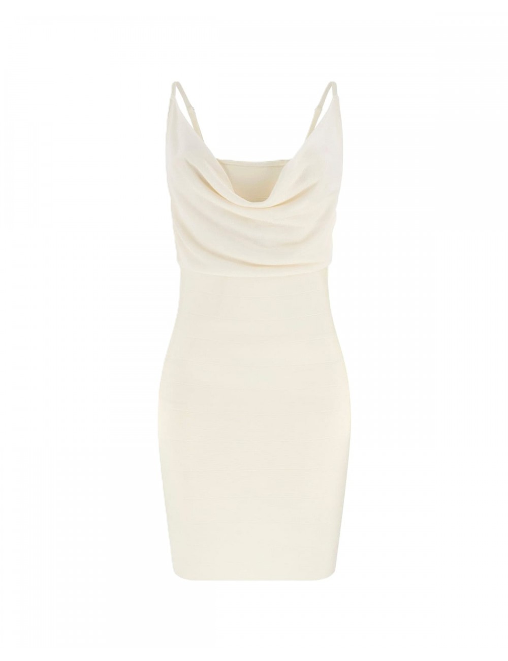 abito guess DONNA BIANCO G1O6 - W6GK83Z0686 vista frontale