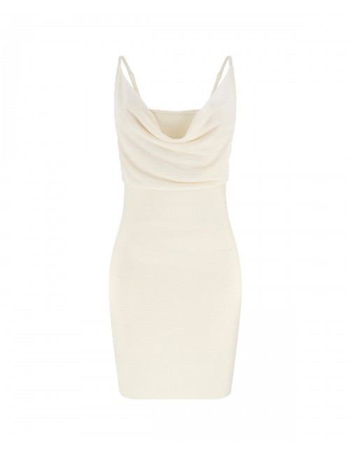 abito guess DONNA BIANCO G1O6 - W6GK83Z0686 vista frontale