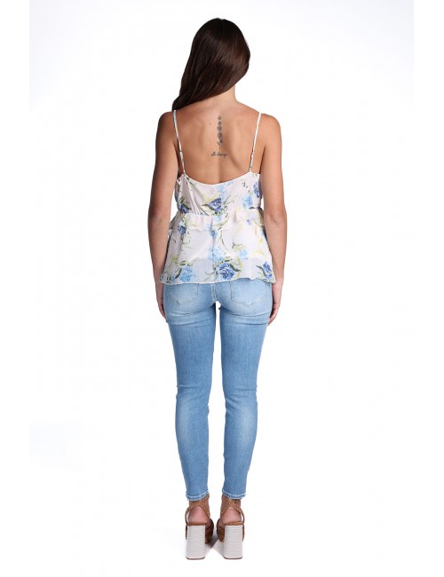 top guess DONNA MULTICOLORE PMI9 - W6GH27W1843 vista completo posteriore 2