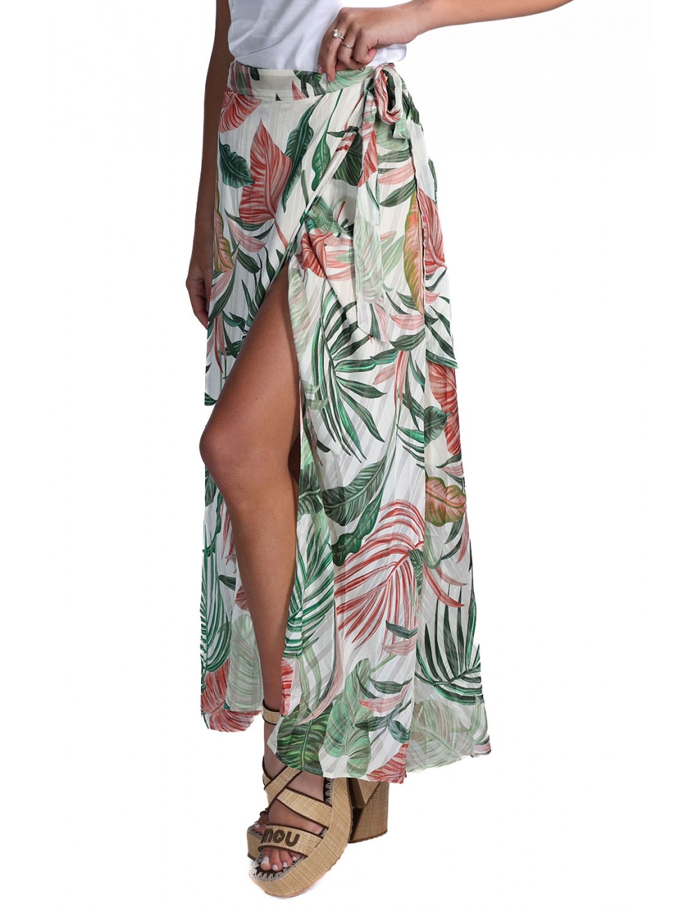 gonna guess a portafoglio DONNA MULTICOLORE PMIE - W5GD66WH9Z2 vista laterale indossata