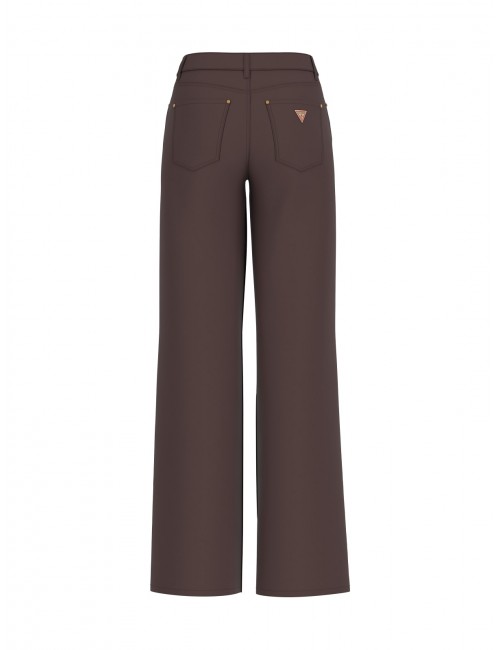 pantalone guess DONNA MARRONE G1EB - W4GA96WDP85 vista posteriore