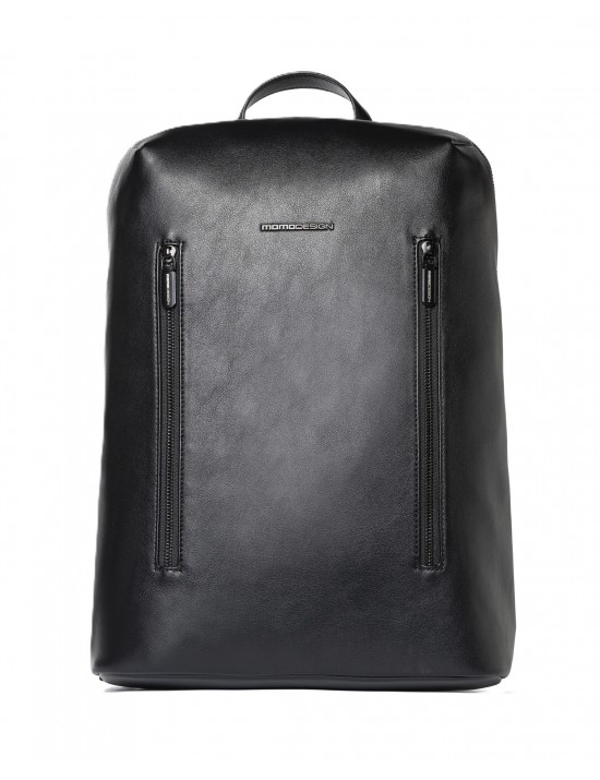 zaino momodesign UOMO BLACK - MO-52PU vista frontale