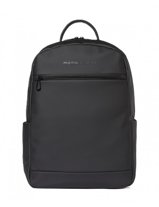 zaino momodesign UOMO BLACK - MO-10TT vista frontale