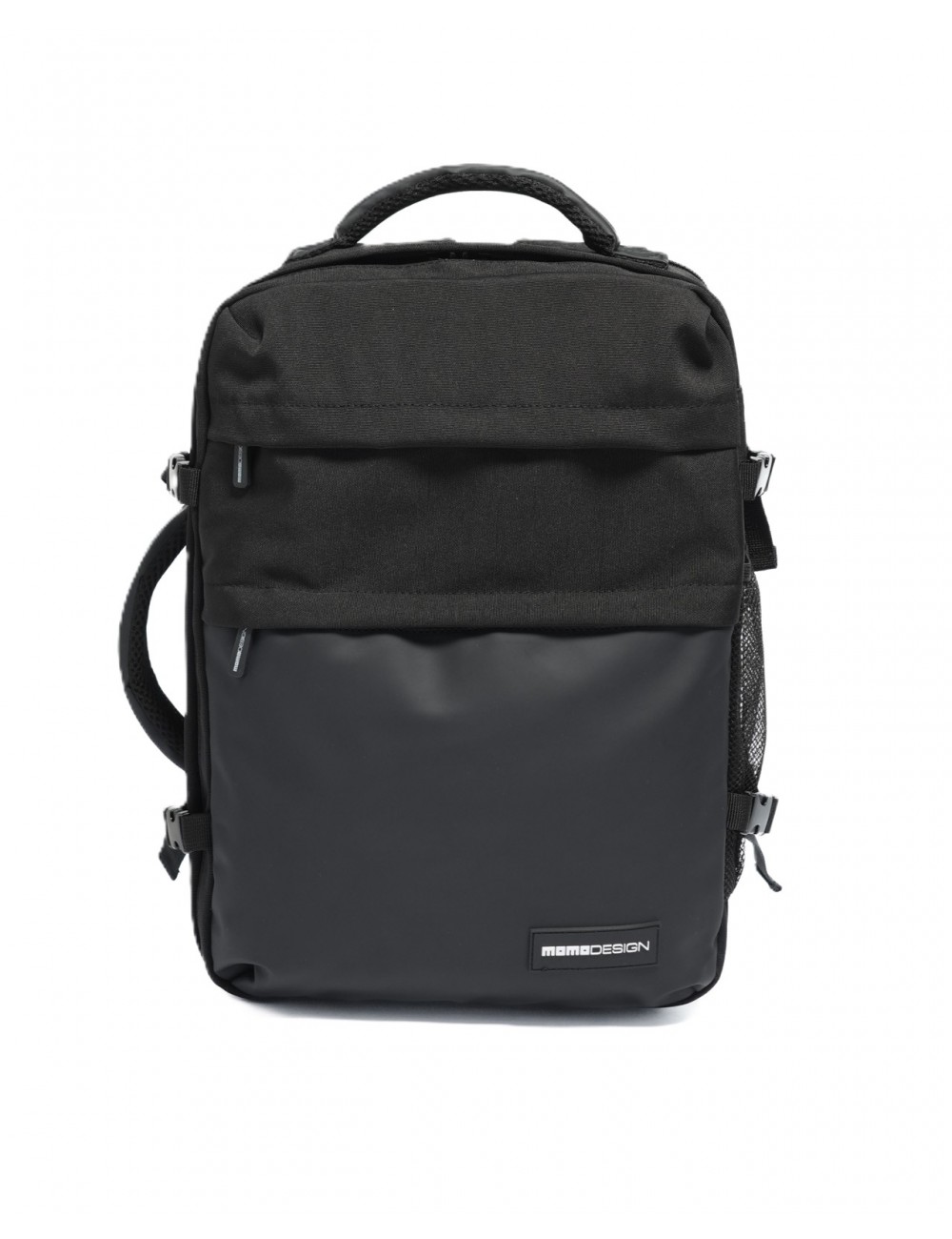 zaino momodesign UNISEX BLACK - ALPHA vista frontale