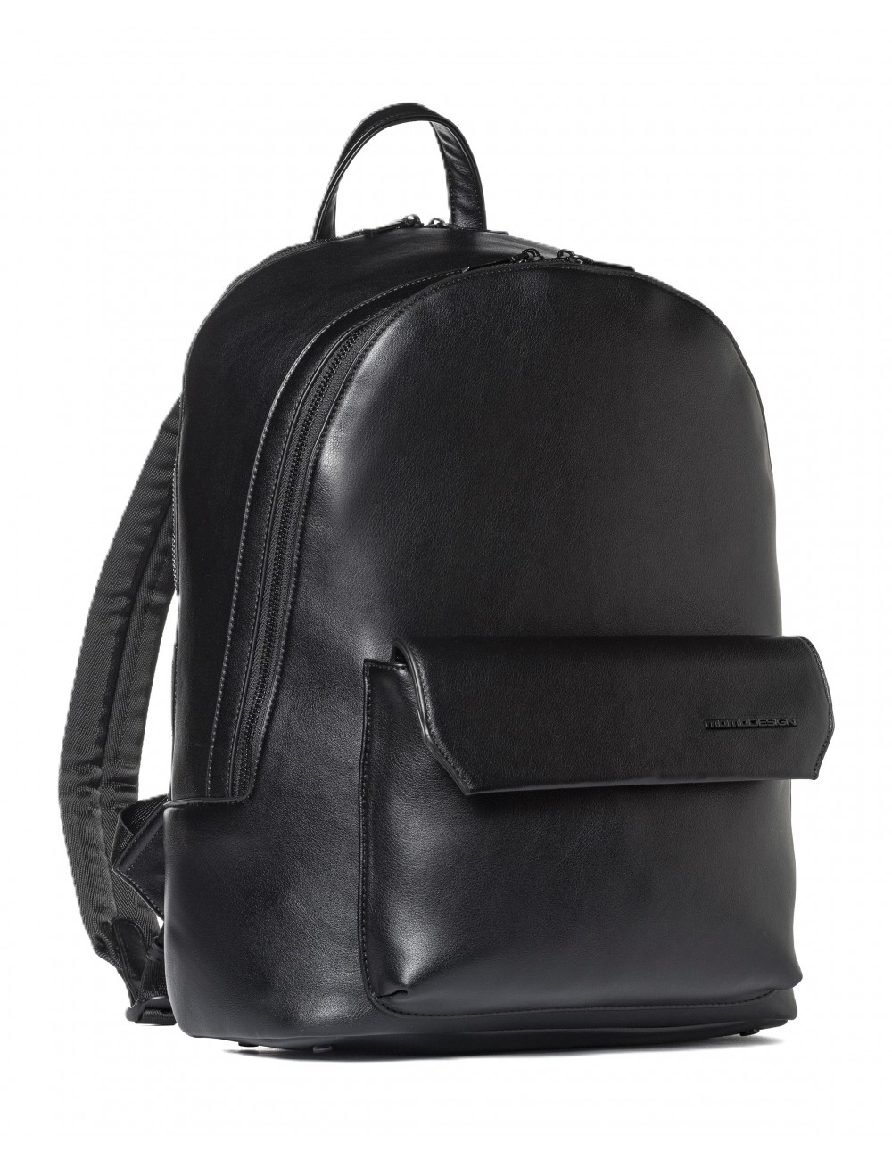 zaino momodesign UOMO BLACK - MO-48PU vista laterale 2
