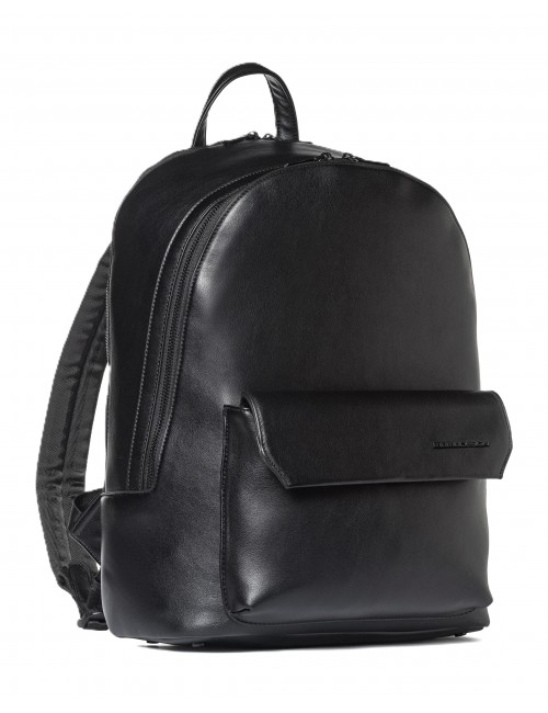 zaino momodesign UOMO BLACK - MO-48PU vista laterale 2