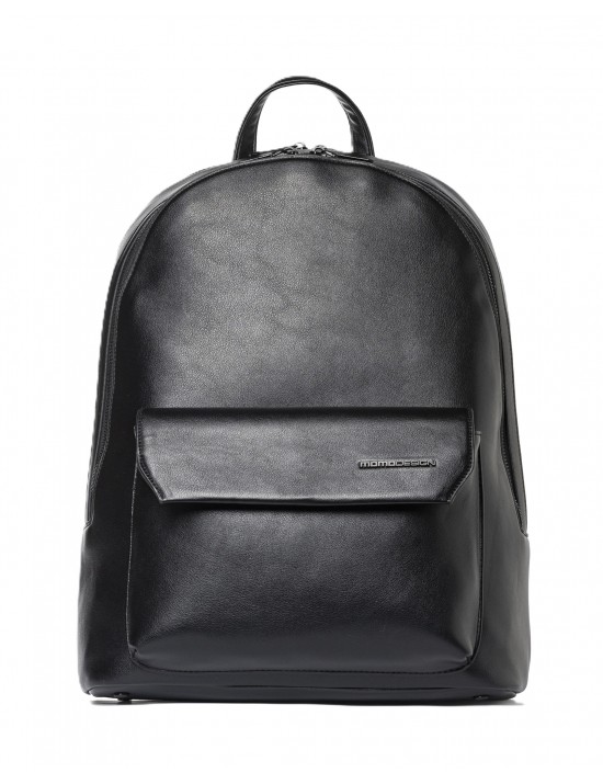 zaino momodesign UOMO BLACK - MO-48PU vista frontale
