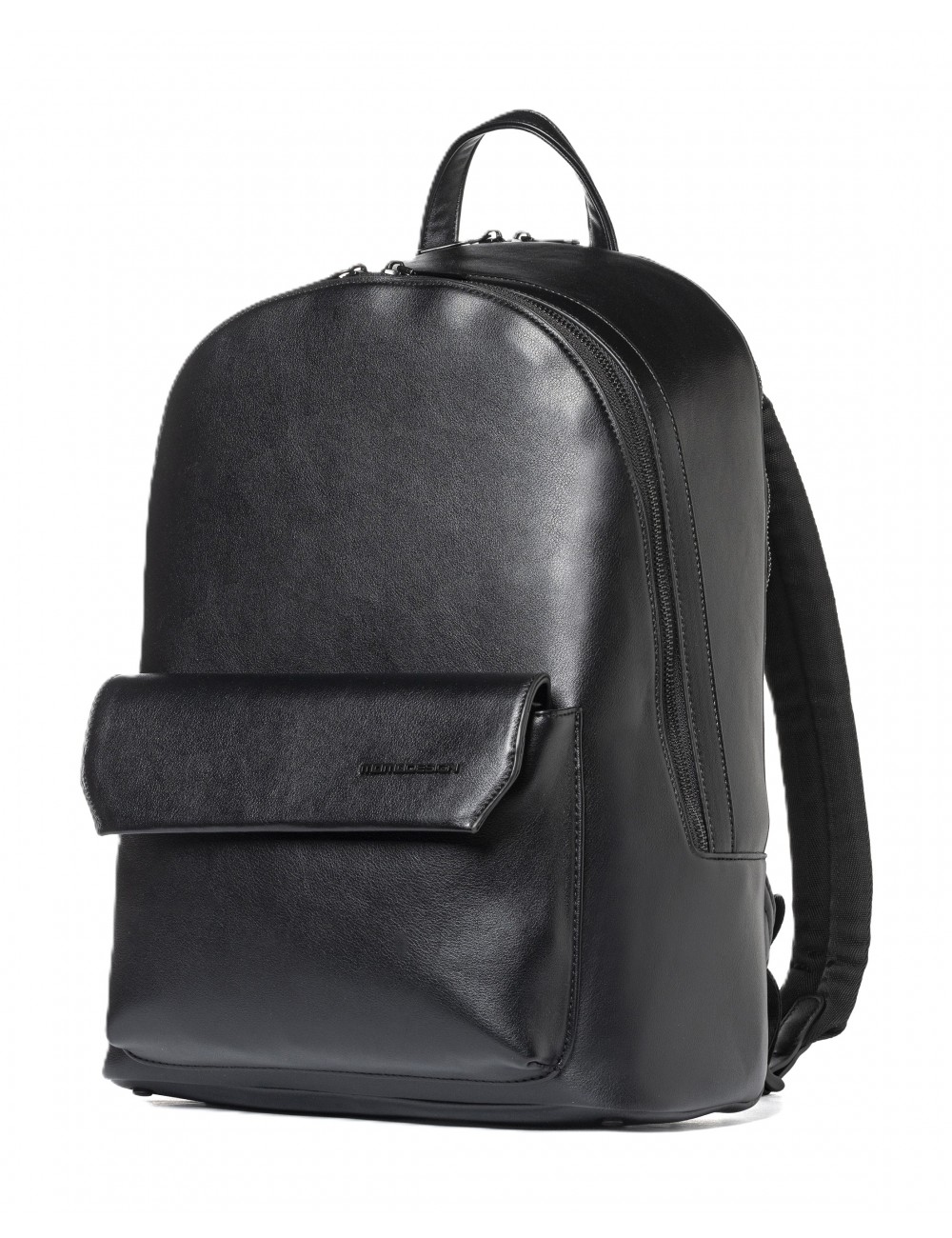 zaino momodesign UOMO BLACK - MO-48PU vista laterale