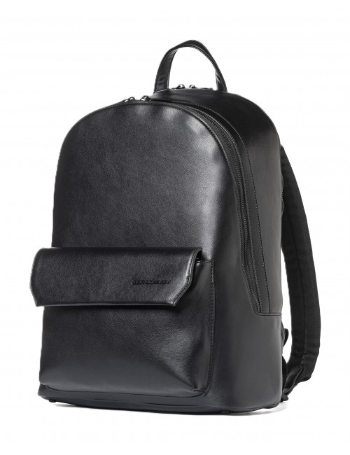 zaino momodesign UOMO BLACK - MO-48PU vista laterale