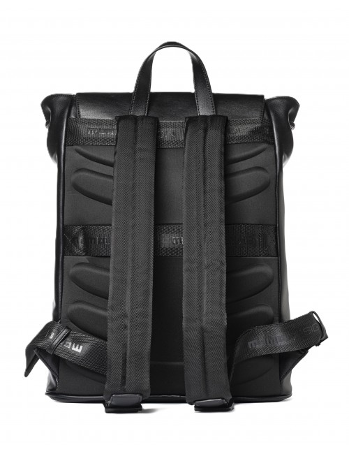 zaino momodesign UOMO BLACK - MO-51PU vista posteriore