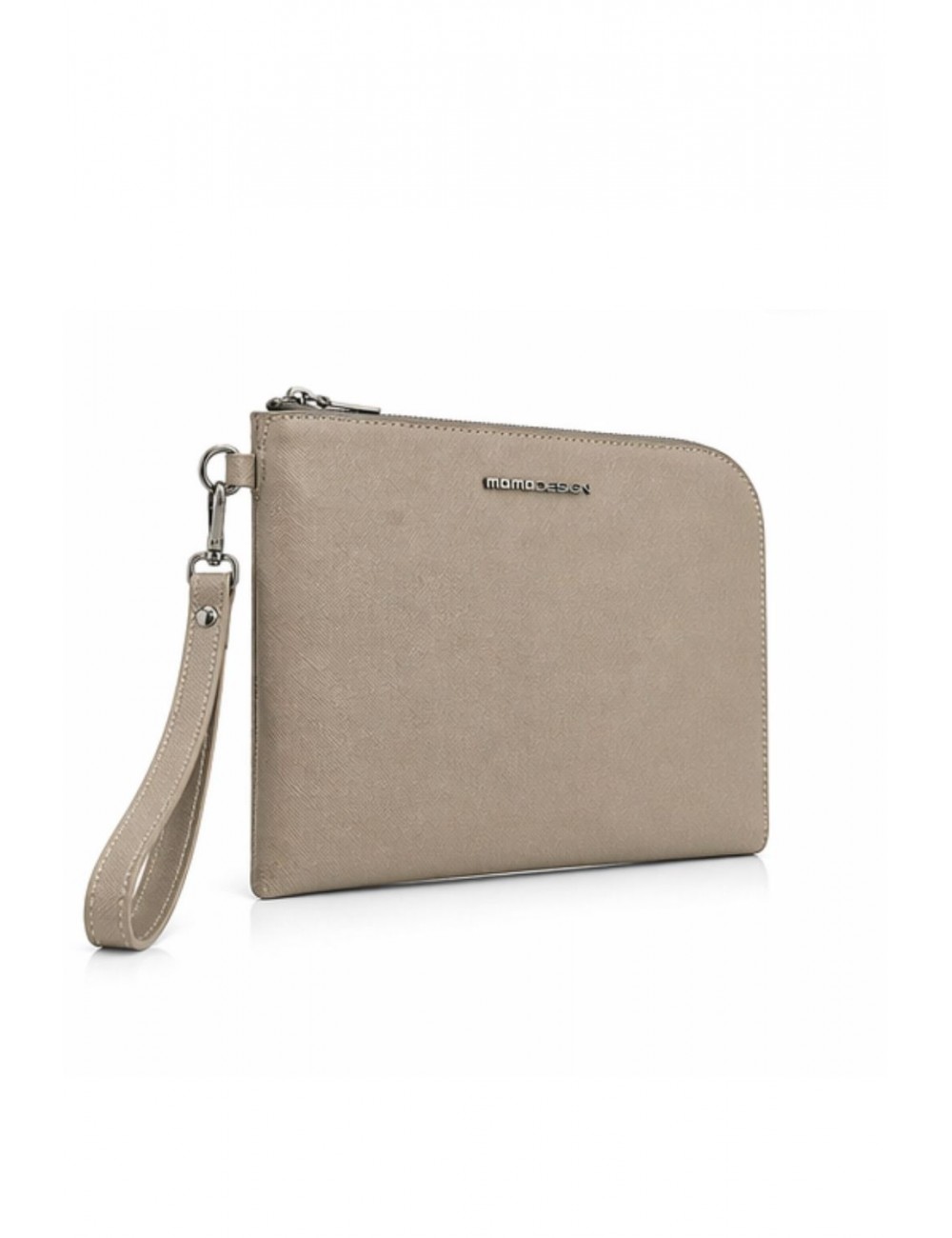 pochette momodesign UOMO TORTORA TAUPE - MO-71SF vista frontale