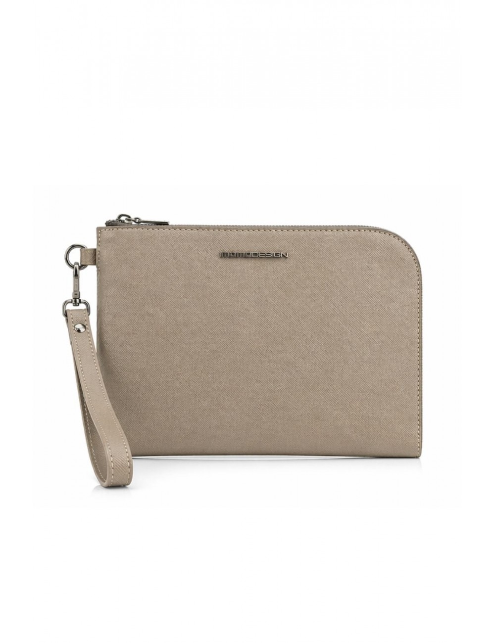 pochette momodesign UOMO TORTORA TAUPE - MO-71SF vista frontale