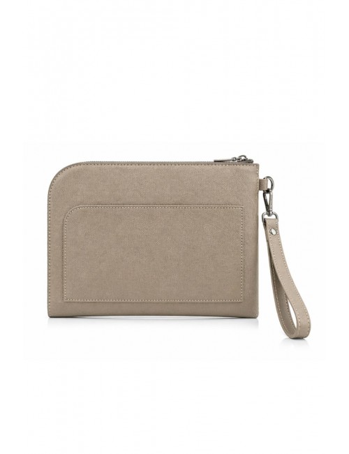 pochette momodesign UOMO TORTORA TAUPE - MO-71SF vista  posteriore
