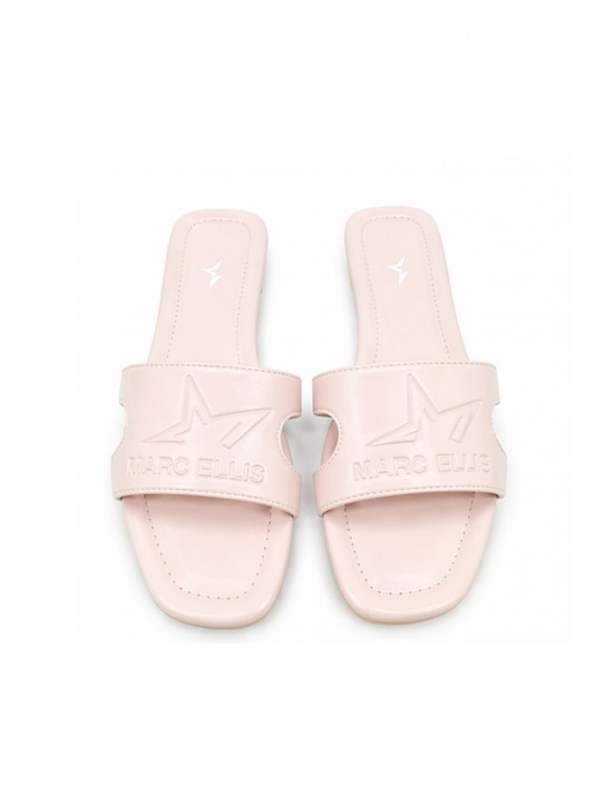 ciabatte marc ellis DONNA PINK - ME261-C150_FPU vista laterale