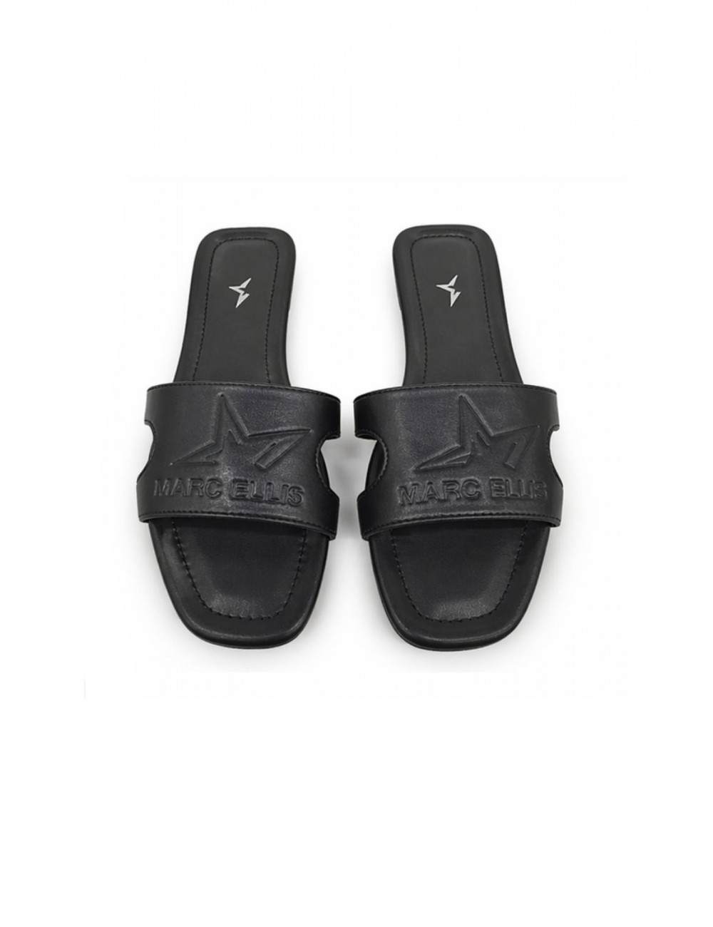 ciabatte marc ellis DONNA BLACK - ME261-C150_FPU vista superiore