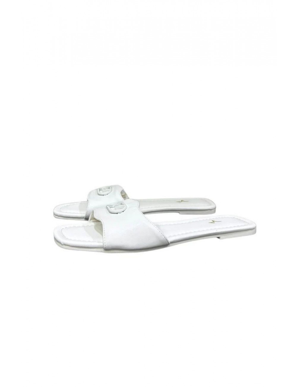 ciabatte marc ellis DONNA WHITE - ME261-C200_FPU vista laterale 2