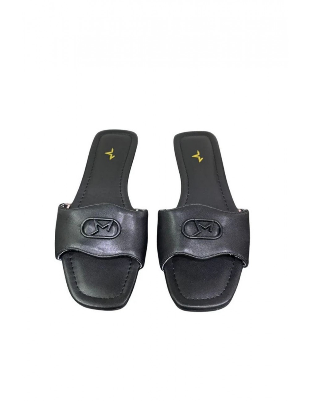 ciabatte marc ellis DONNA BLACK - ME261-C200_FPU vista laterale