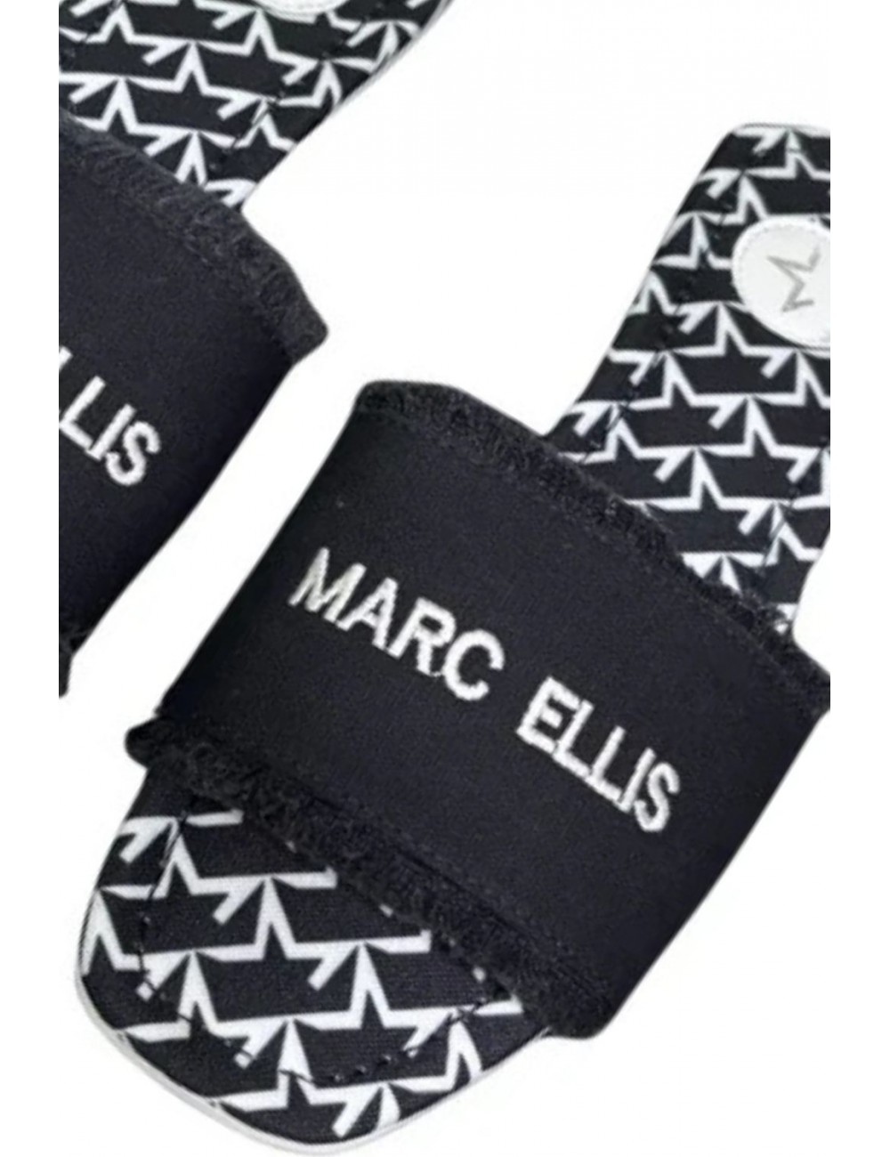 ciabatte marc ellis DONNA BLACK - ME261-C100_CANP vista superiore 2