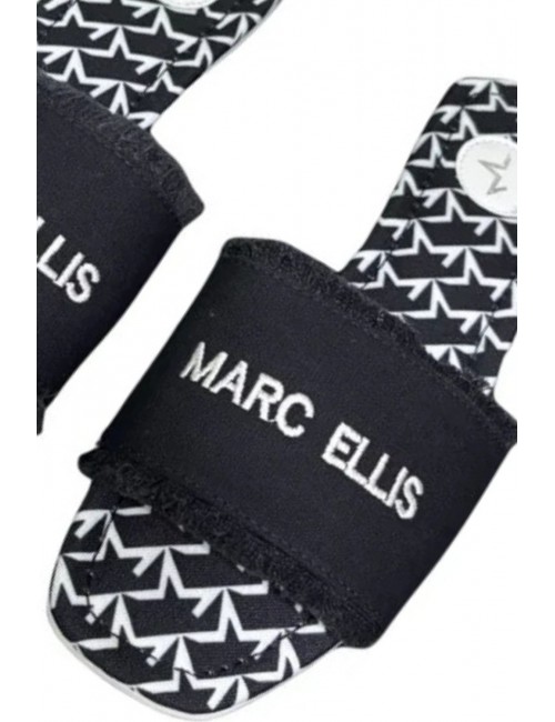 ciabatte marc ellis DONNA BLACK - ME261-C100_CANP vista superiore 2