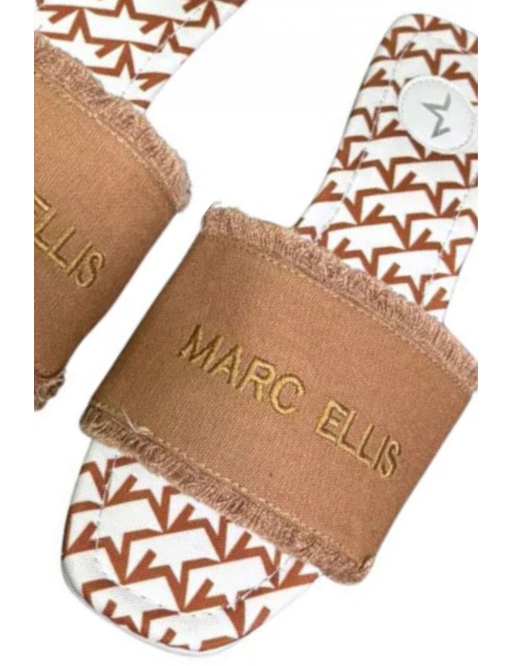 ciabatte marc ellis DONNA BROWN - ME261-C100_CANP vista superiore 2