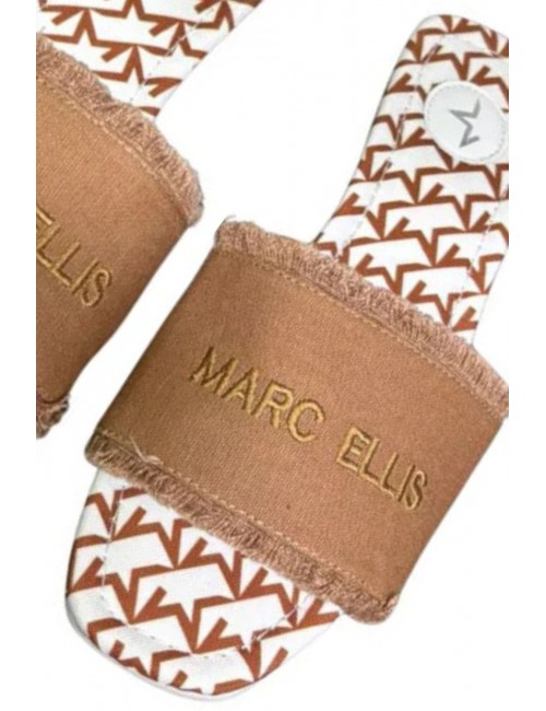ciabatte marc ellis DONNA BROWN - ME261-C100_CANP vista superiore 2