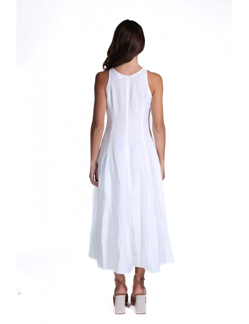 abito lungo sun68 DONNA 31 BIANCO PANNA - S36217 vista posteriore