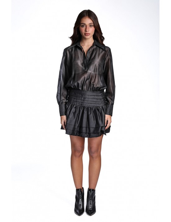 abito jijil DONNA 0002 NERO - JPE26AB231 vista frontale