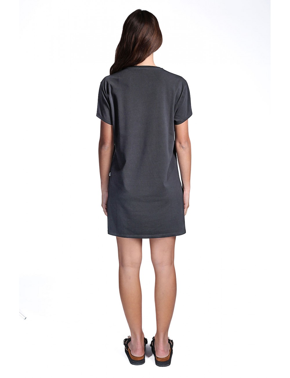 abito corto moschino DONNA NERO 0555 - V6A0702 - 4410 vista posteriore