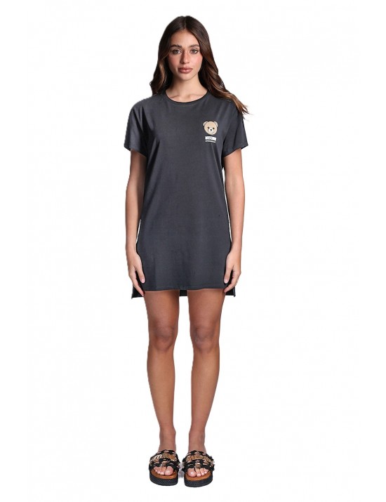 abito corto moschino DONNA NERO 0555 - V6A0702 - 4410 vista frontale