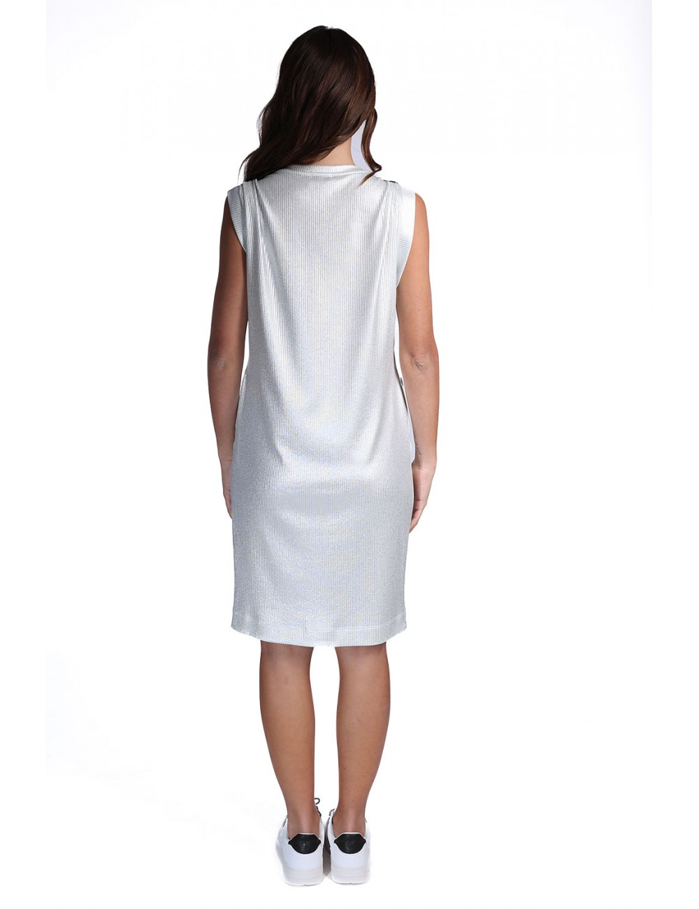 abito jijil DONNA 0022 ARGENTO - JPE26AB139 vista posteriore