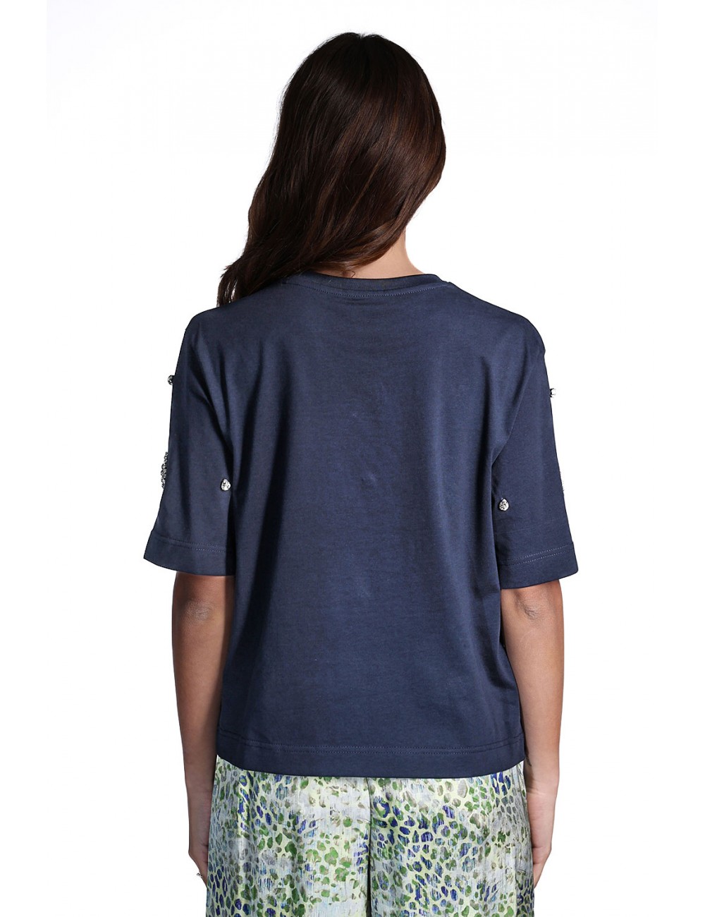 t-shirt jijil DONNA 0058 BLU - JPE26TS004 vista posteriore