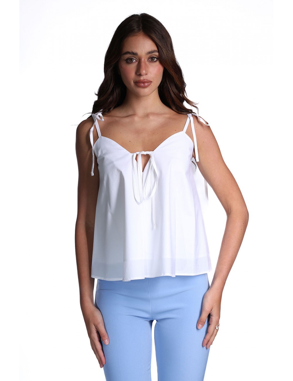 top kostumn°1 DONNA OFF WHITE - KE2672 vista frontale