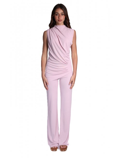 pantalone a zampa kostumn°1 DONNA CIPRIA - KE2603 vista completo frontale