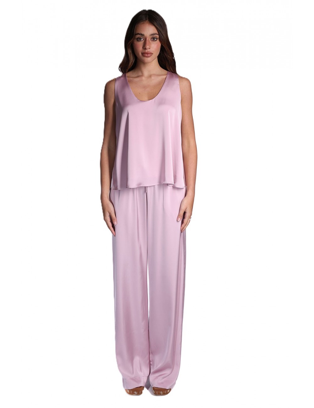 pantalone kostumn°1 DONNA ROSA - KE2607 vista completo frontale