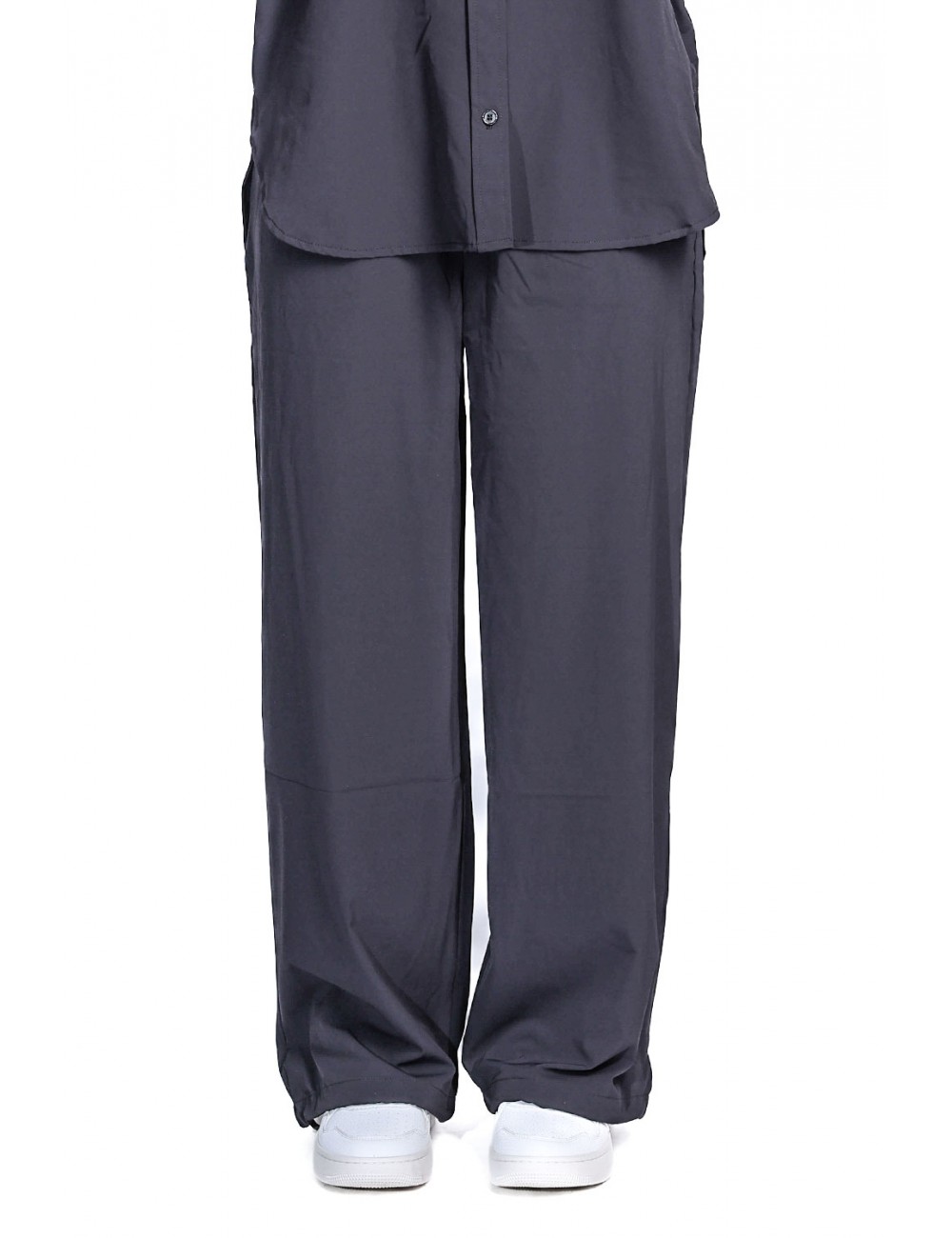 pantalone guess DONNA NERO JBLK - V6RB21WL232 vista frontale indossato